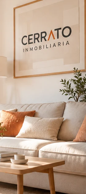 Imagen corporativa ilustrativa de Cerrato: interior residencial genérico, no una fotografía de la oficina